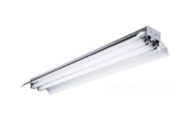 Fluorescent strip light fixture top