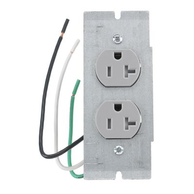 Hubbell Wiring PWFBMPCR20GRYTR