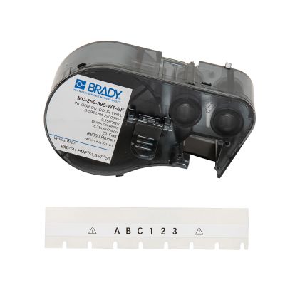 Brady MC-250-595-WT-BK