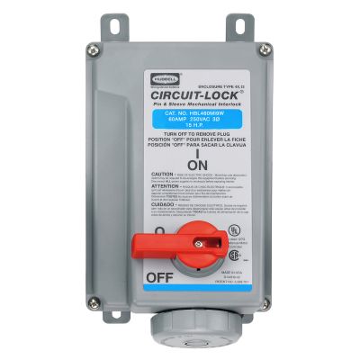 Hubbell Wiring HBL460MI9WR