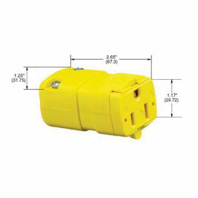 Hubbell Wiring HBL5963VYB