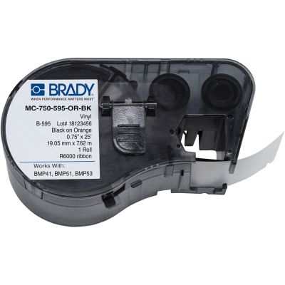 Brady MC-750-595-OR-BK