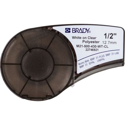 Brady M21-500-430-WT-CL