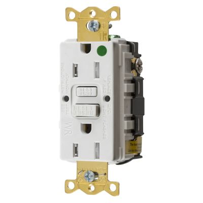 Hubbell Wiring GFTWRST82W