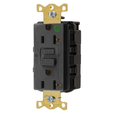 Hubbell Wiring GFRST83SNAPBK
