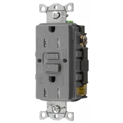 Hubbell Wiring GFTWRST15GYU