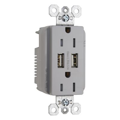 Legrand TR5262USBGRY