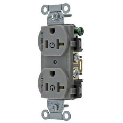 Hubbell Wiring BR20C2GRY