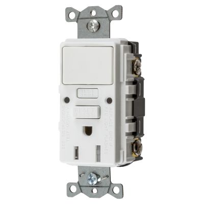 Hubbell Wiring GFSPST15W