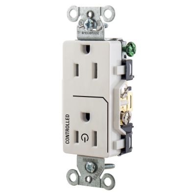 Hubbell Wiring DR15C1WHI