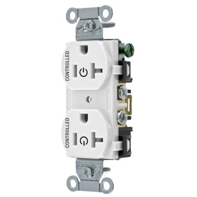 Hubbell Wiring BR20C2WHI