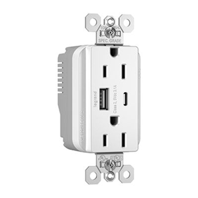 Legrand PTTR15ACUSBW