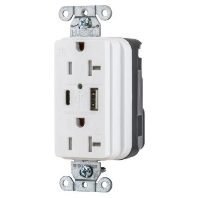 Hubbell Wiring SNAP20UACW
