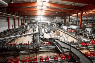 food and beverage manufacturing line
