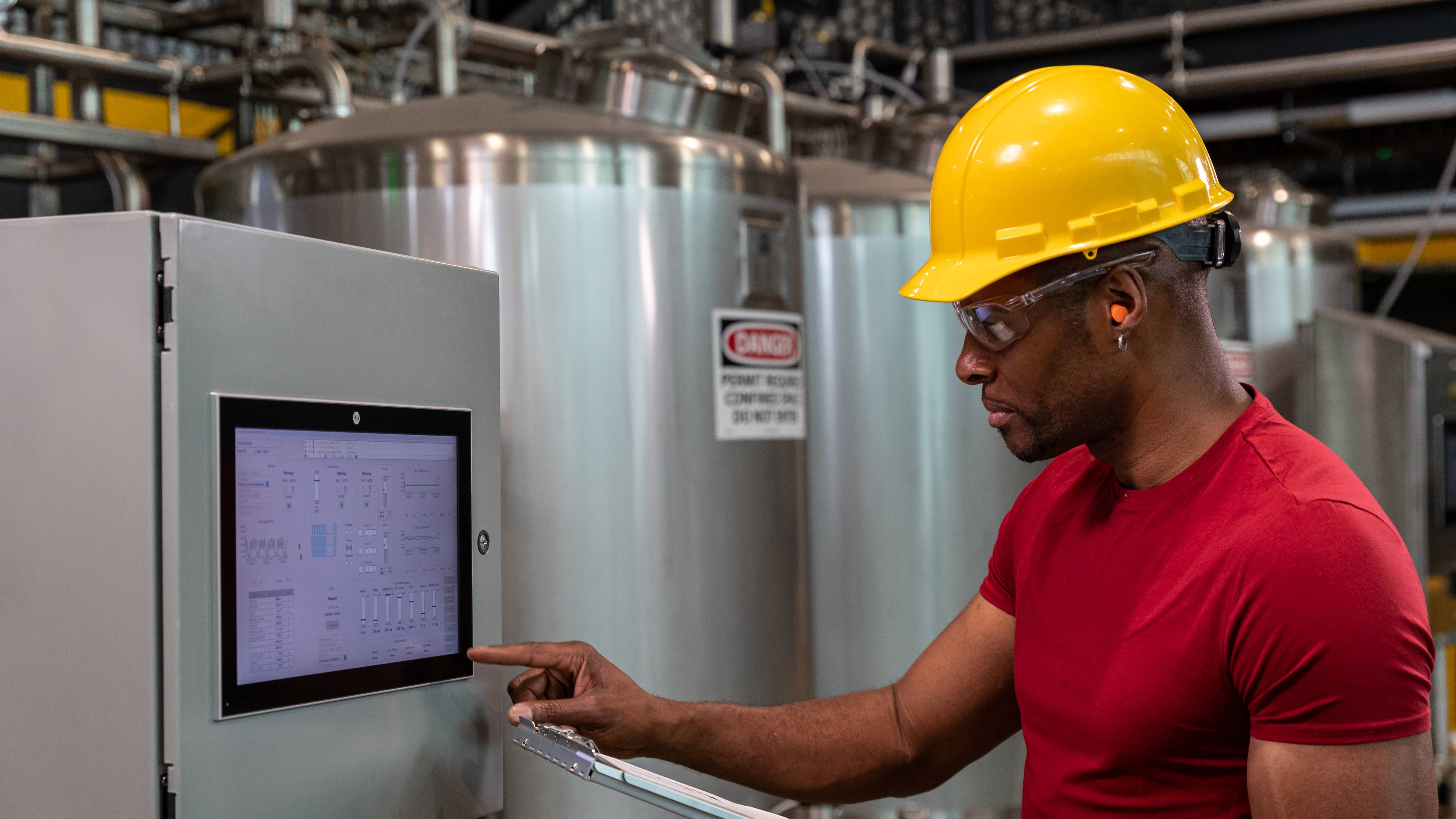 factorytalk optix machine level