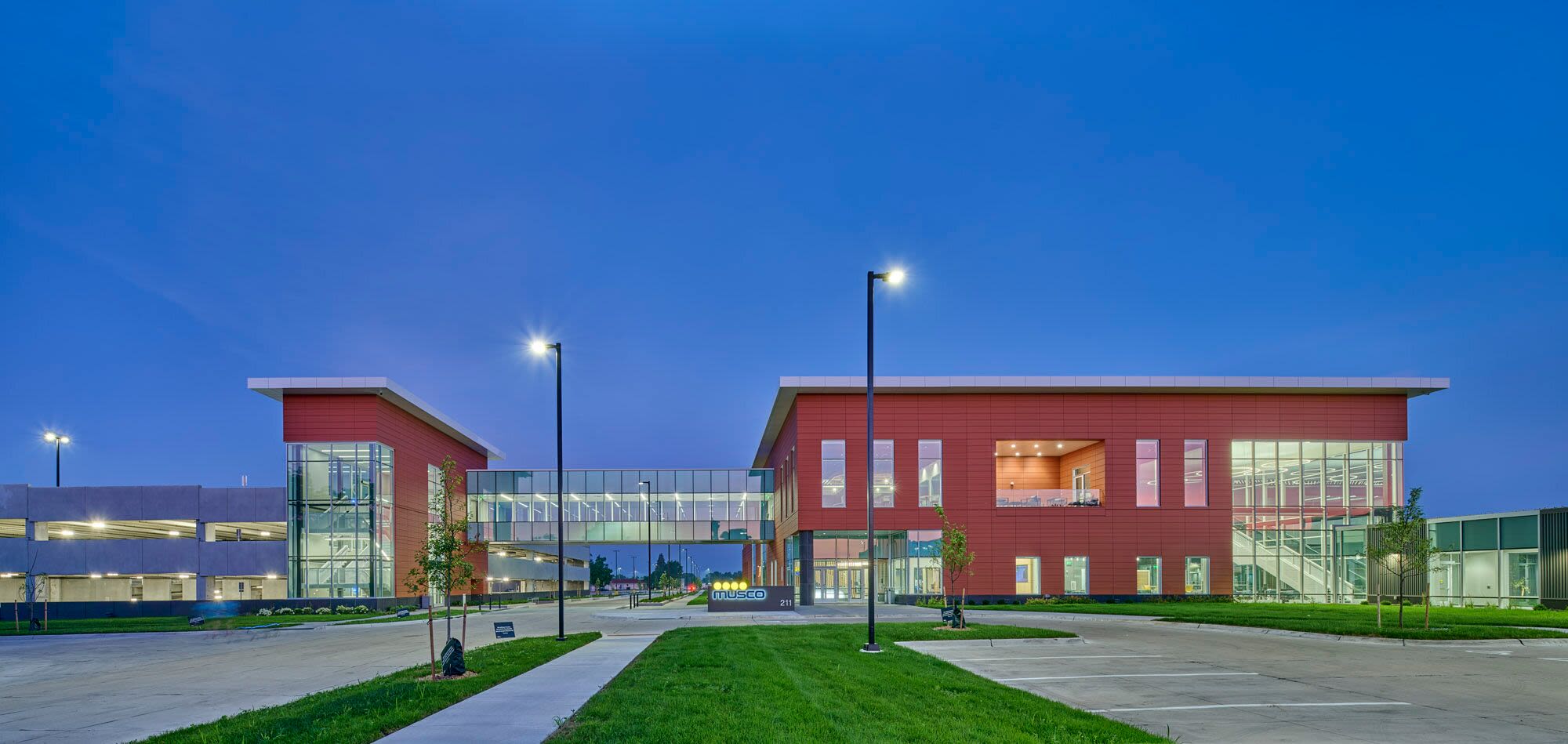 Musco Lighting headquarters and manufacturing