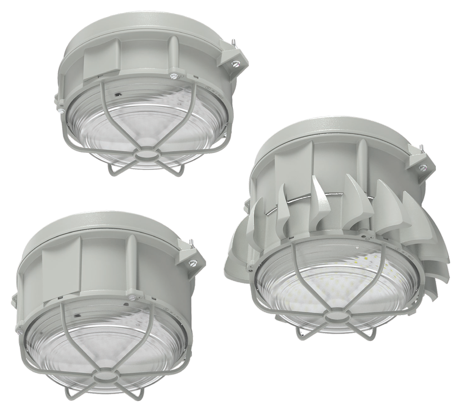 hazardous location high and low bay LED fixtures