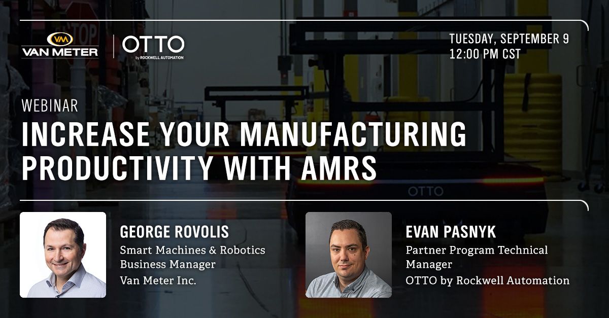 Webinar - Discover How AMRs Are Transforming Manufacturing