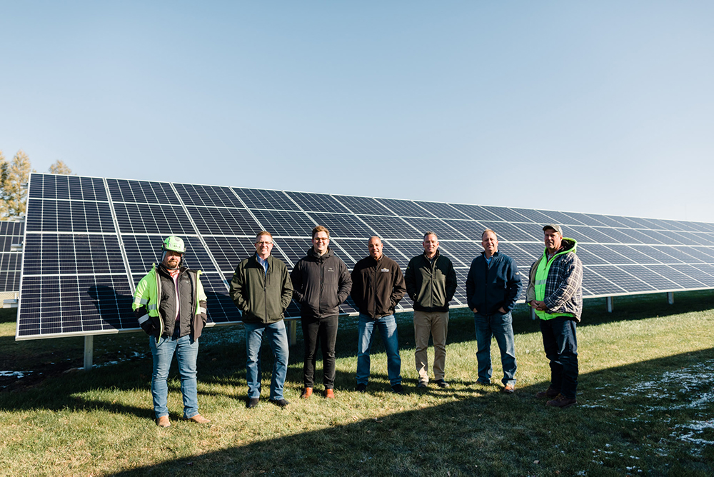 2.5 megawatt solar array