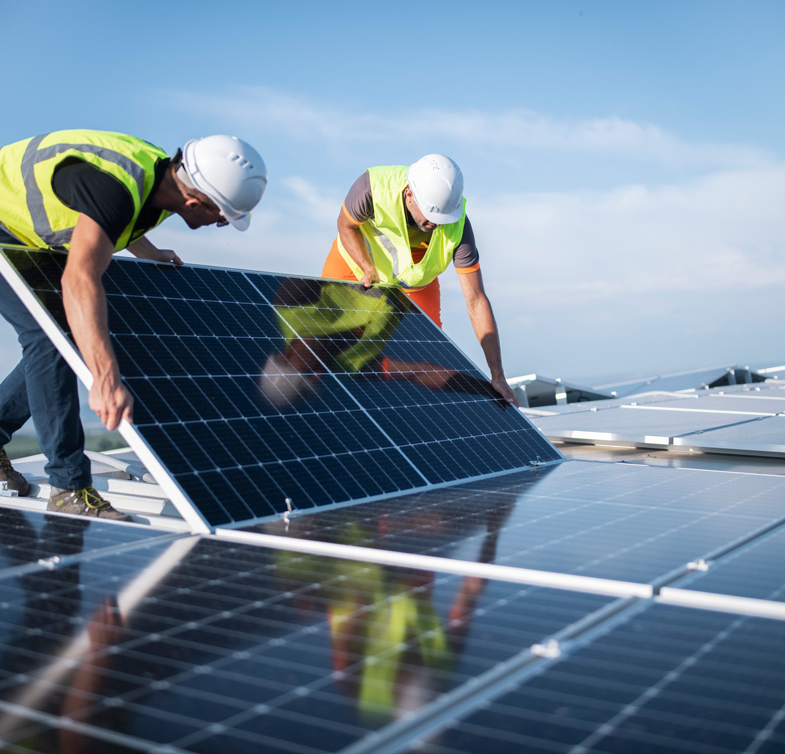 commercial bifacial solar panels