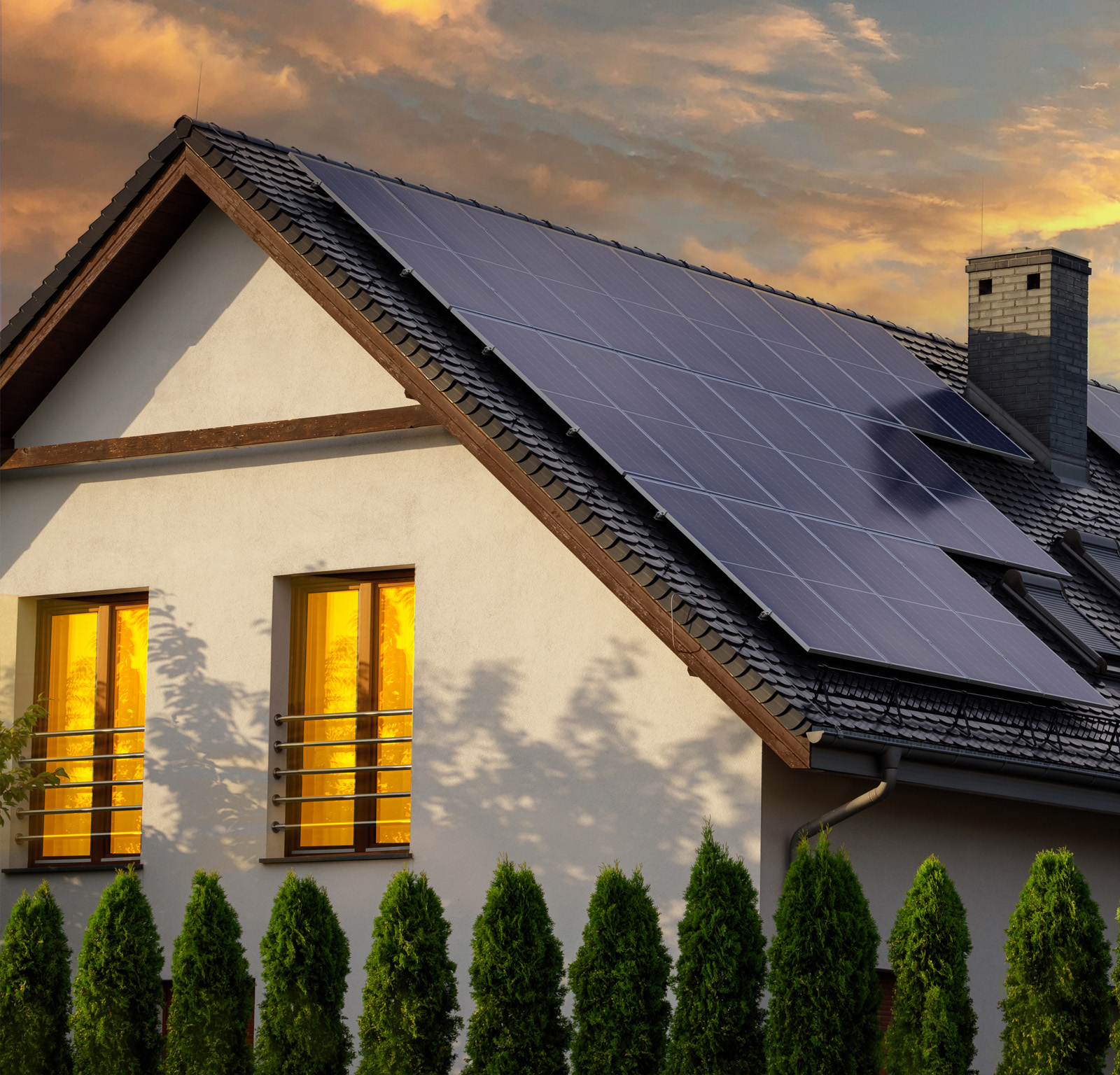 residential bifacial solar panels